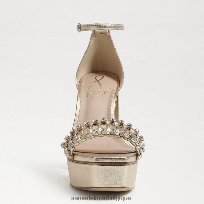 talon plateforme ninette Sam Edelman femmes feuille d'or JZ0XZ0759 chaussure