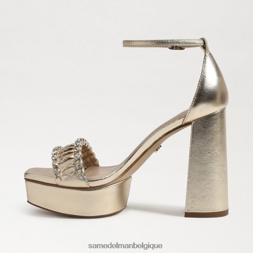 talon plateforme ninette Sam Edelman femmes feuille d'or JZ0XZ0759 chaussure
