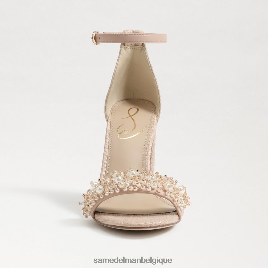 yaro perla sandale à talon carré Sam Edelman femmes bronzage chaud JZ0XZ0617 chaussure