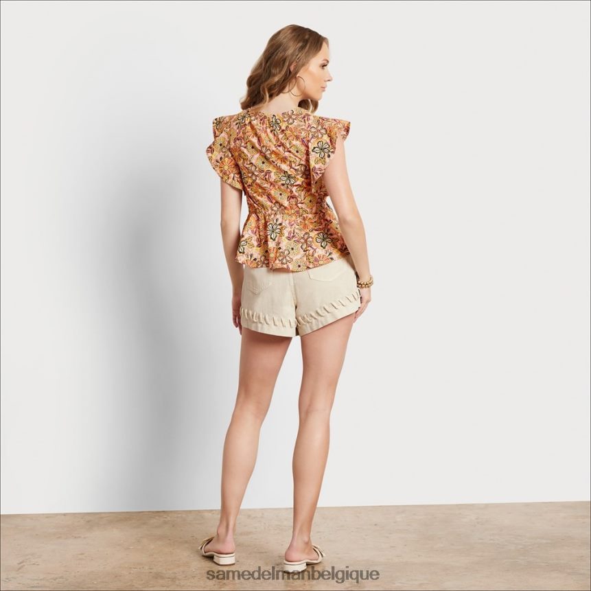 Elena court Sam Edelman femmes brouillard JZ0XZ01189 vêtements