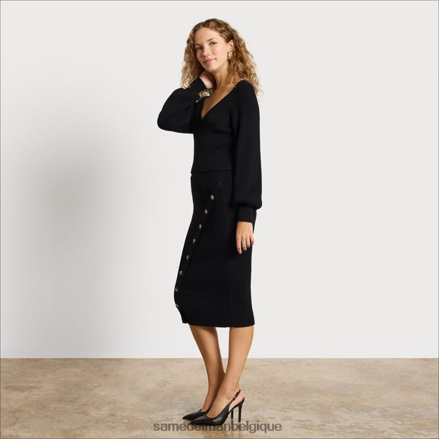 jupe Rosalie Sam Edelman femmes noir JZ0XZ01256 vêtements