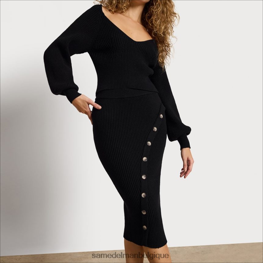 jupe Rosalie Sam Edelman femmes noir JZ0XZ01256 vêtements