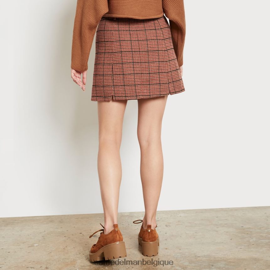 jupe cara Sam Edelman femmes plaid indépendant JZ0XZ01268 vêtements