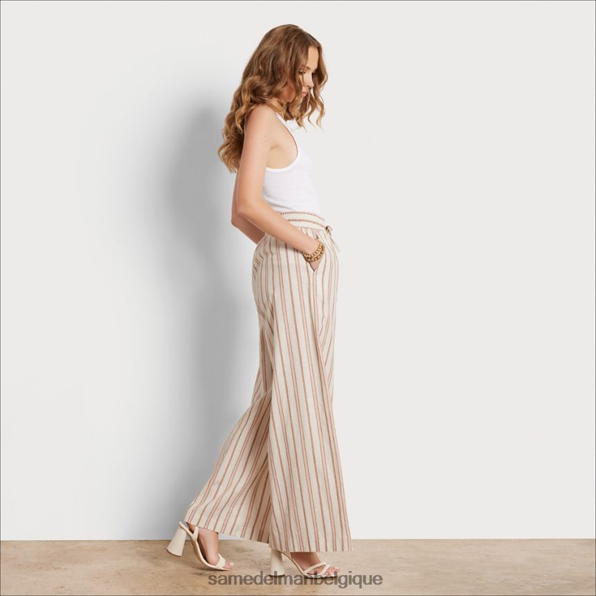 pantalon doux carrie Sam Edelman femmes bande blanche JZ0XZ01071 vêtements