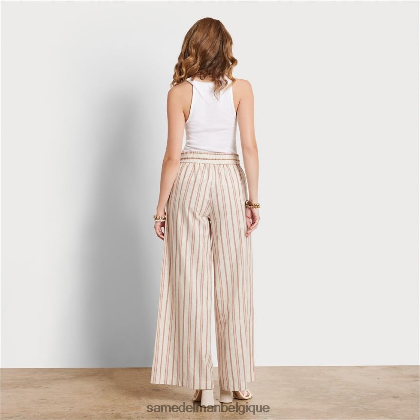 pantalon doux carrie Sam Edelman femmes bande blanche JZ0XZ01071 vêtements