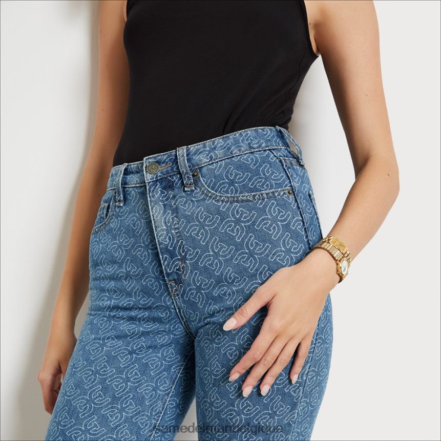 pantalon droit slim taille haute Sam Edelman femmes accusé JZ0XZ01223 vêtements