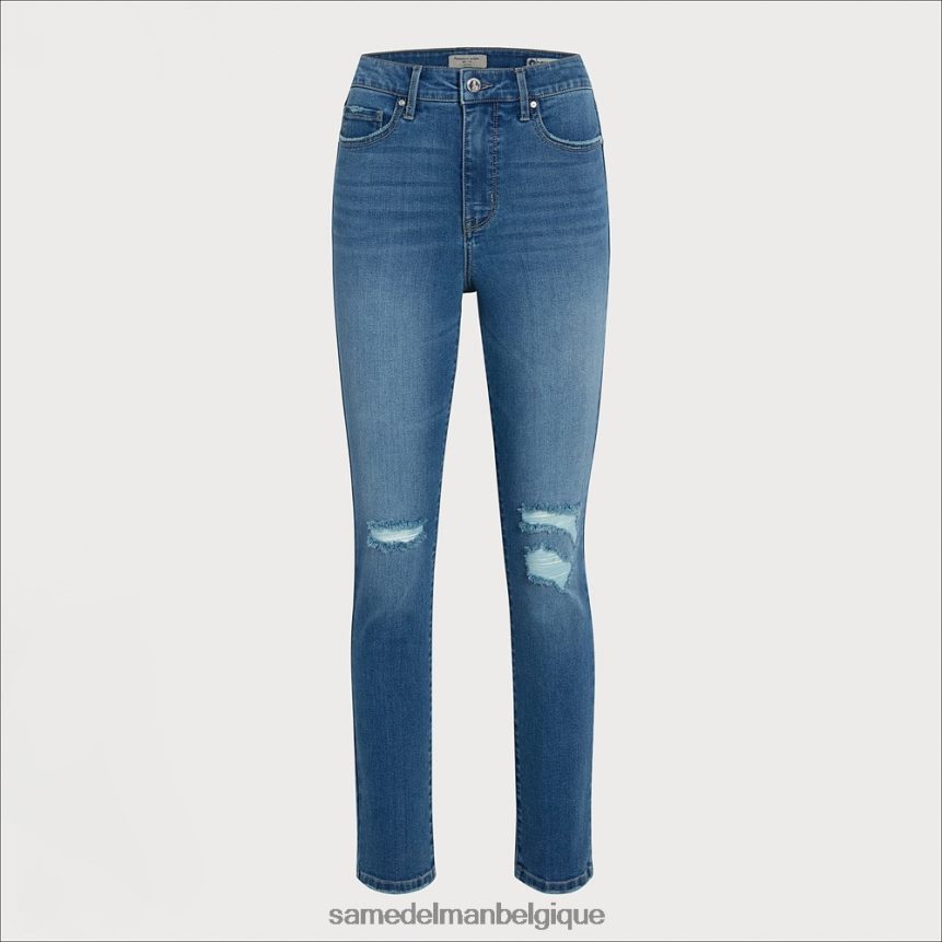 pantalon droit slim taille haute Sam Edelman femmes route océanique JZ0XZ01229 vêtements