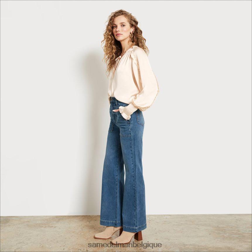 pantalon large Codie taille haute Sam Edelman femmes zuma JZ0XZ01230 vêtements