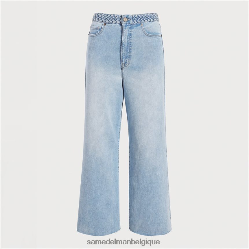 pantalon large taille haute Codie Sam Edelman femmes étoilé JZ0XZ01215 vêtements