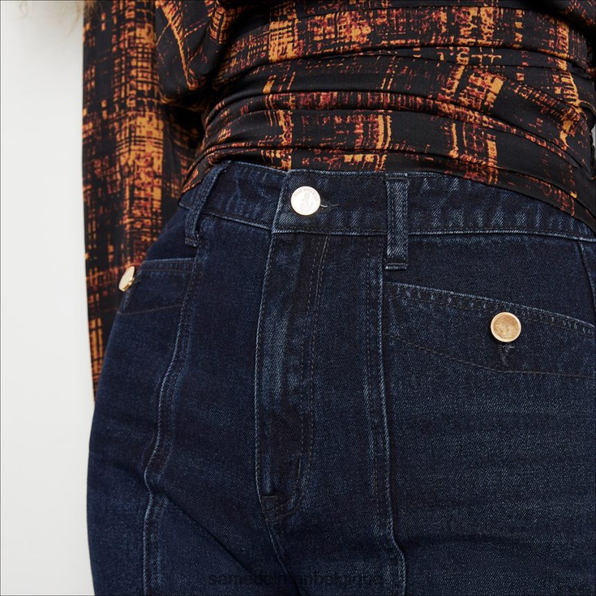 pantalon large taille haute à poches Codie Sam Edelman femmes impeccable JZ0XZ01222 vêtements