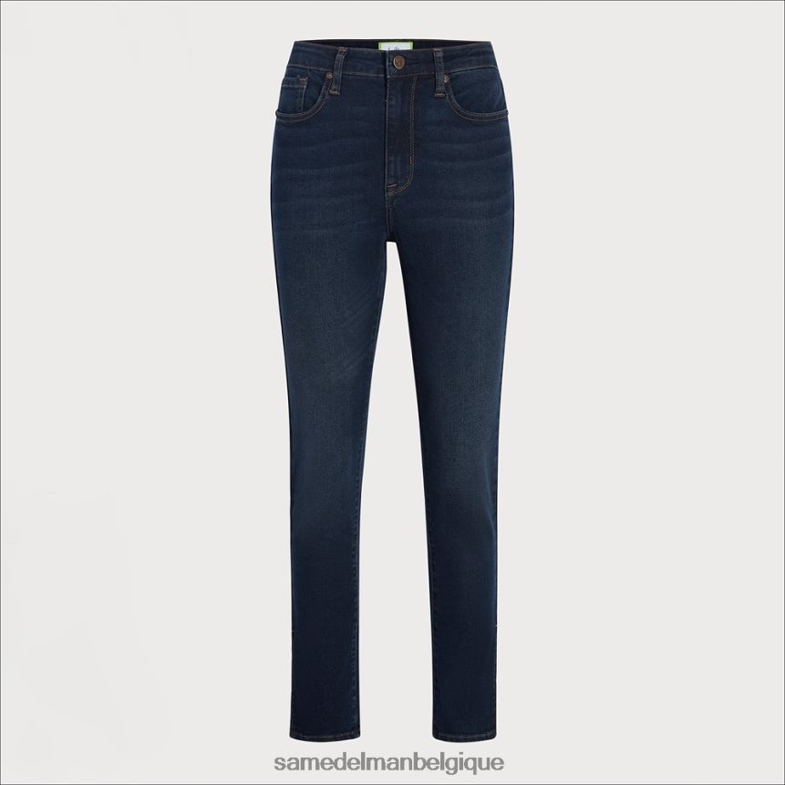 pantalon skinny taille haute Sam Edelman femmes bleu impeccable JZ0XZ01299 vêtements