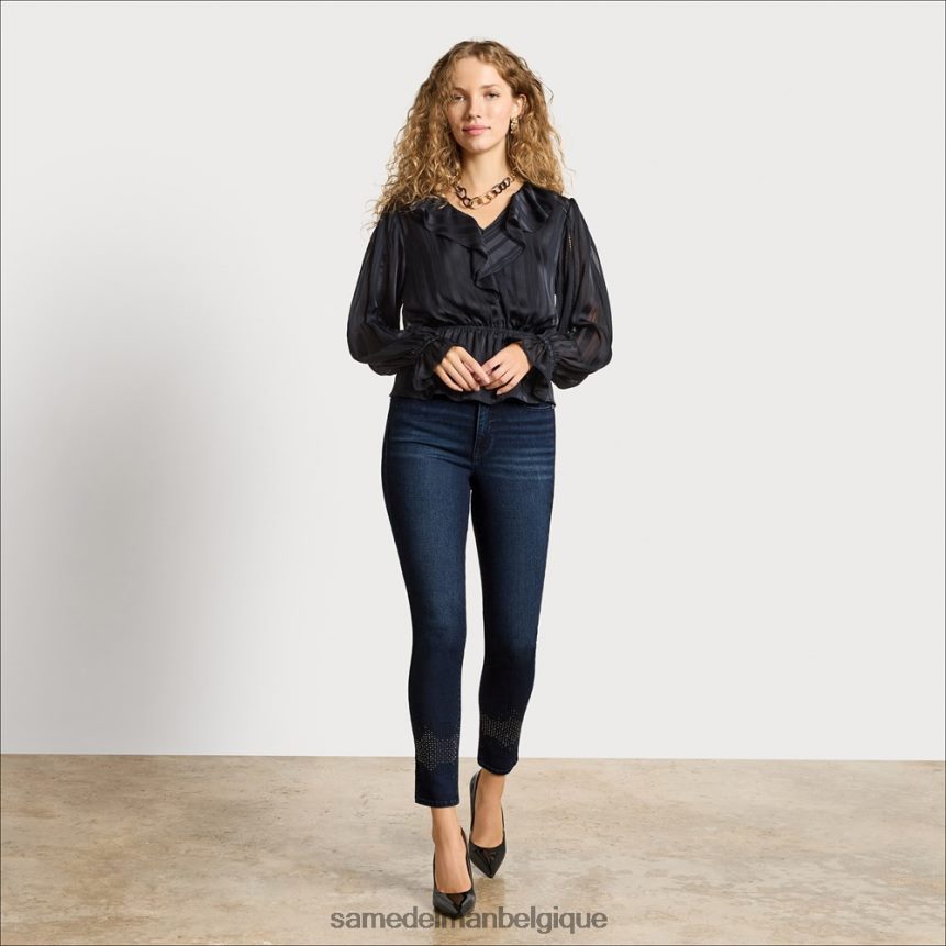 pantalon skinny taille haute Sam Edelman femmes goujon de poussière d'étoile JZ0XZ01271 vêtements
