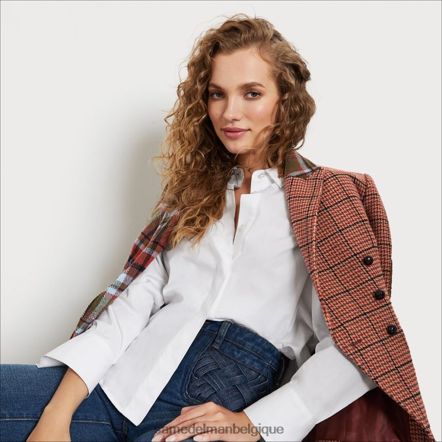 pantalon taille haute avec poches en baie Sam Edelman femmes marle JZ0XZ01228 vêtements