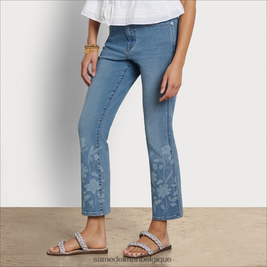 pantalon évasé linnie taille moyenne Sam Edelman femmes Catalina JZ0XZ01183 vêtements