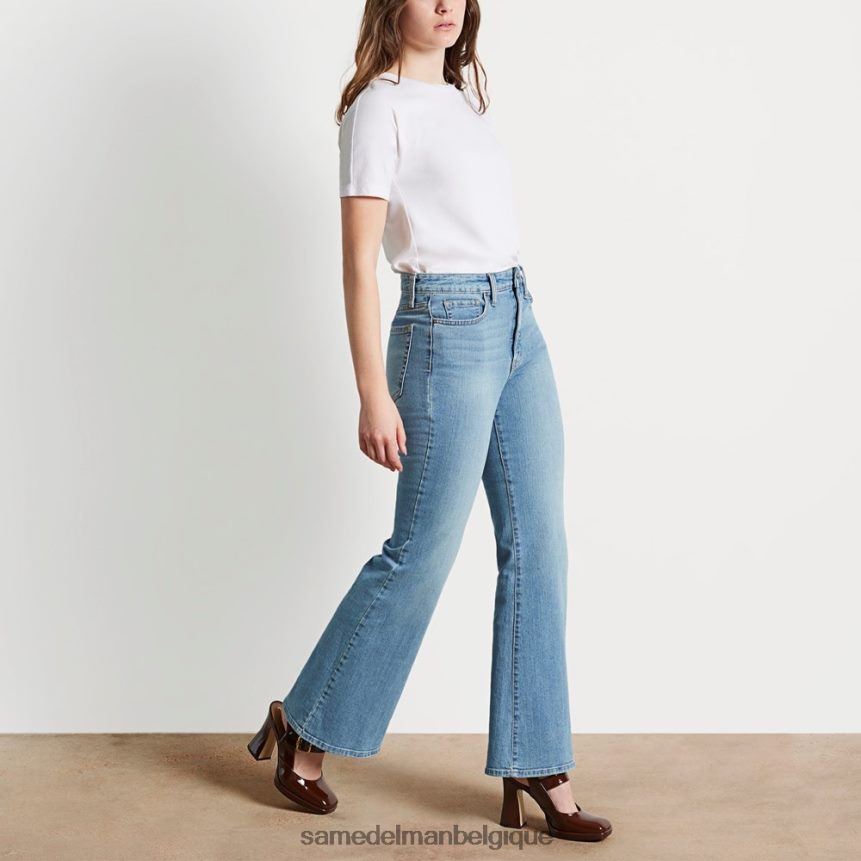 pantalon évasé taille haute Sam Edelman femmes Huntington JZ0XZ01266 vêtements