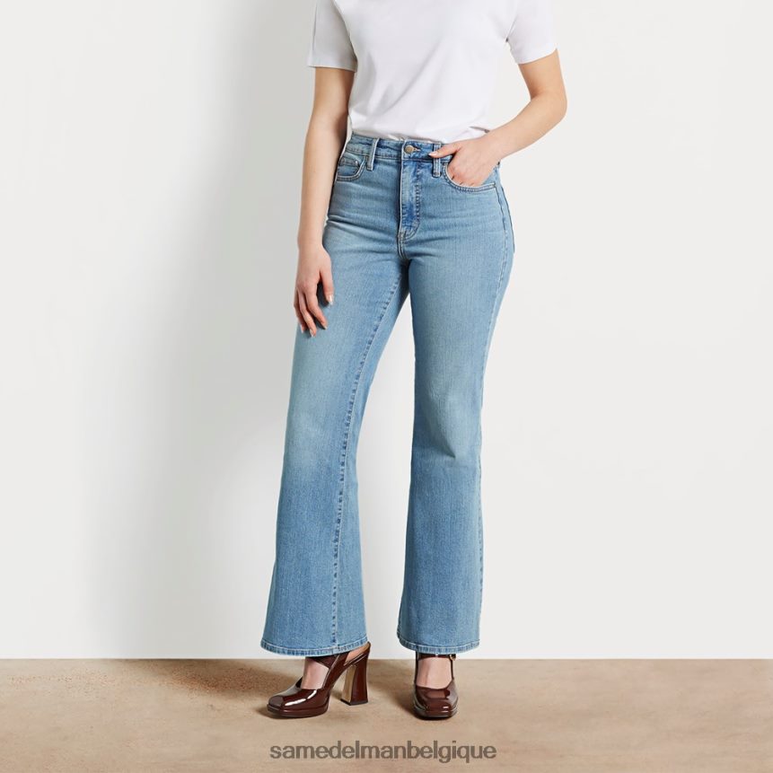 pantalon évasé taille haute Sam Edelman femmes Huntington JZ0XZ01266 vêtements