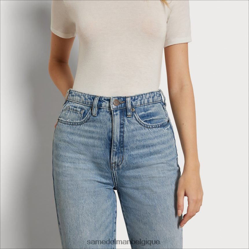 pantalon yaro taille haute des années 90 Sam Edelman femmes route océanique JZ0XZ01200 vêtements