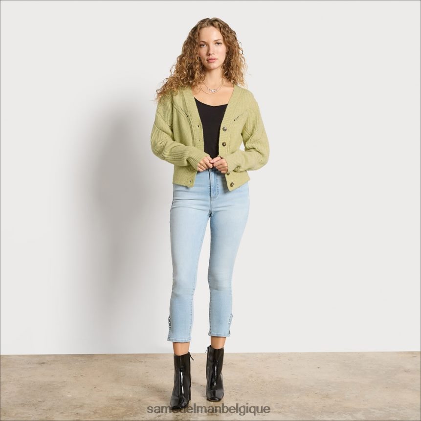 cardigan juliette Sam Edelman femmes huile d'olive JZ0XZ01225 vêtements