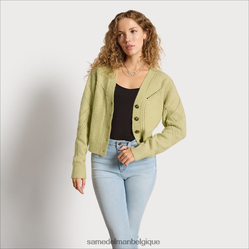 cardigan juliette Sam Edelman femmes huile d'olive JZ0XZ01225 vêtements