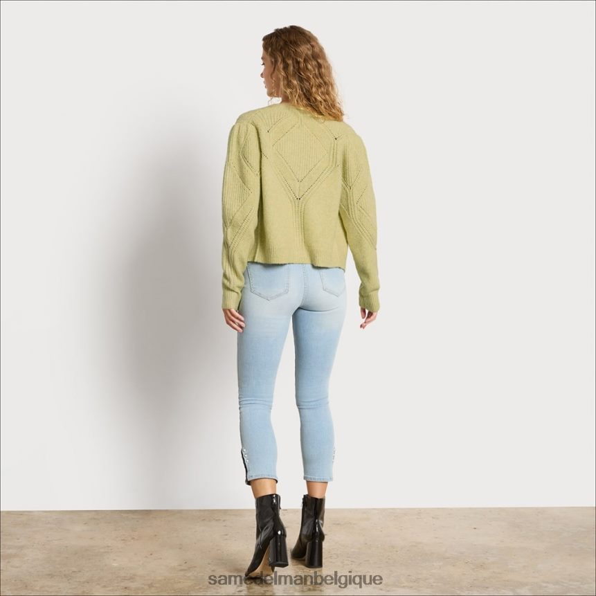 cardigan juliette Sam Edelman femmes huile d'olive JZ0XZ01225 vêtements