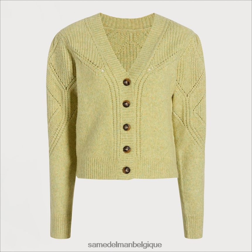 cardigan juliette Sam Edelman femmes huile d'olive JZ0XZ01225 vêtements