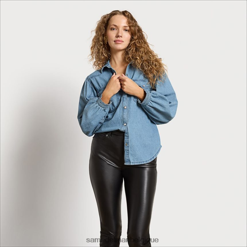 chemise en jean farah Sam Edelman femmes palissades JZ0XZ01234 vêtements