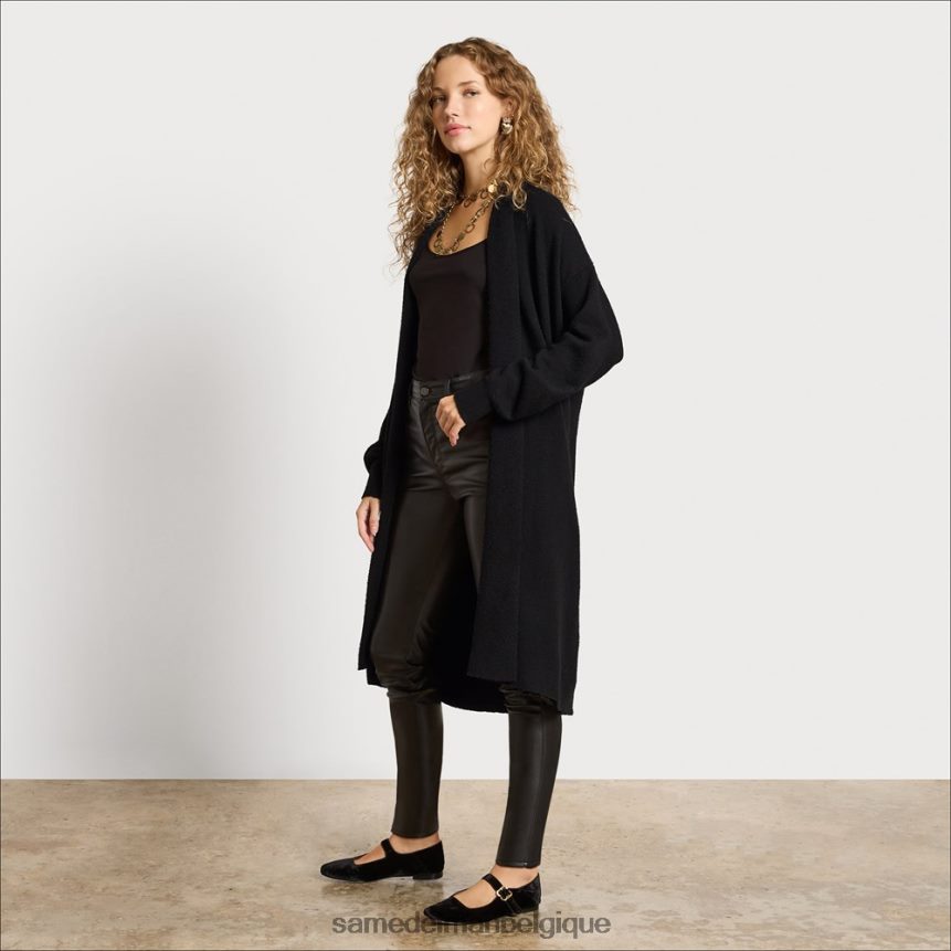 grand cardigan norfolk Sam Edelman femmes noir JZ0XZ01240 vêtements