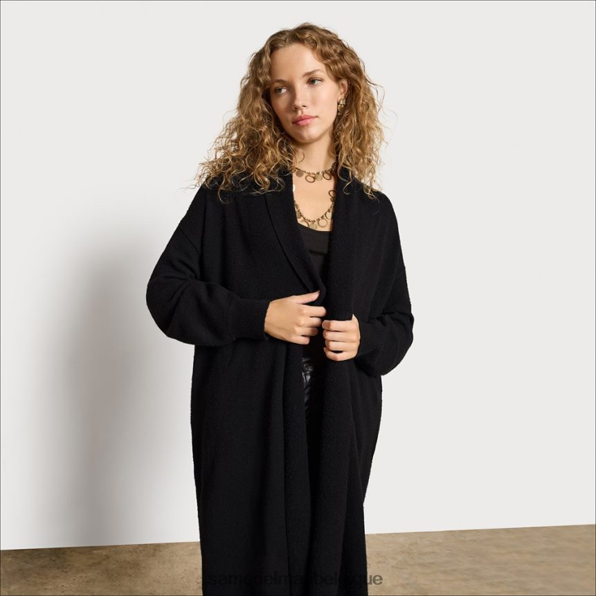 grand cardigan norfolk Sam Edelman femmes noir JZ0XZ01240 vêtements