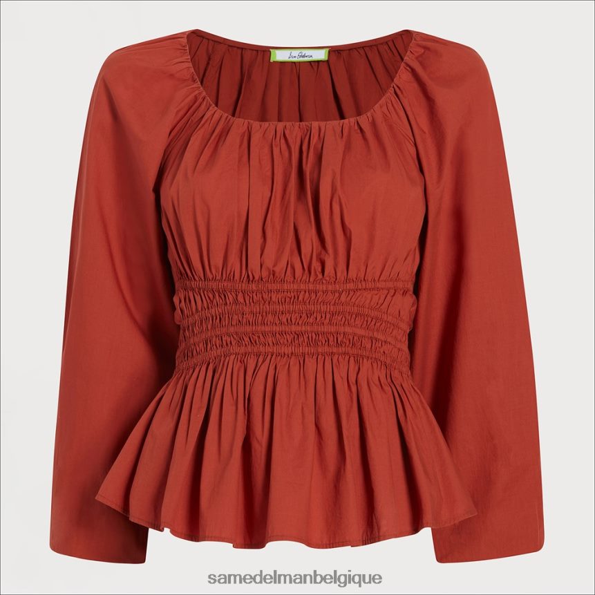 haut cilien à manches longues Sam Edelman femmes pain d'épice JZ0XZ01261 vêtements