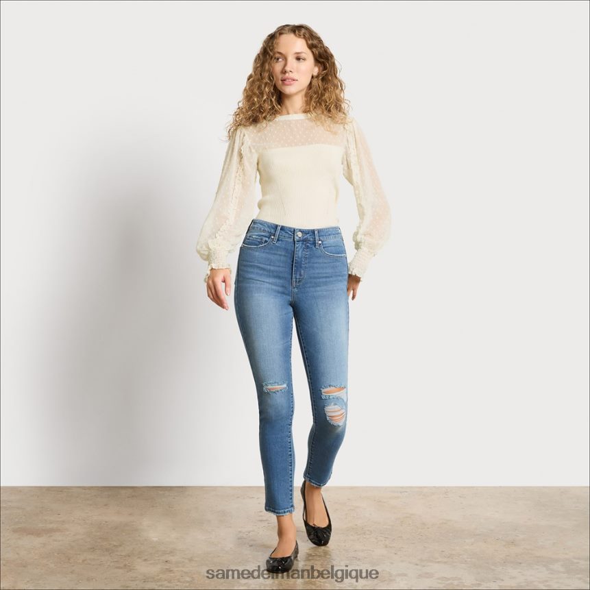 haut julien à manches longues Sam Edelman femmes gardénia JZ0XZ01270 vêtements