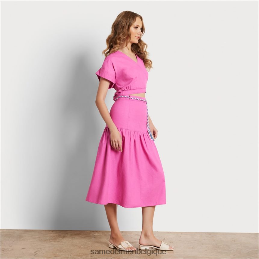 haut à manches courtes Adèle Sam Edelman femmes fleur de Fidji JZ0XZ01198 vêtements