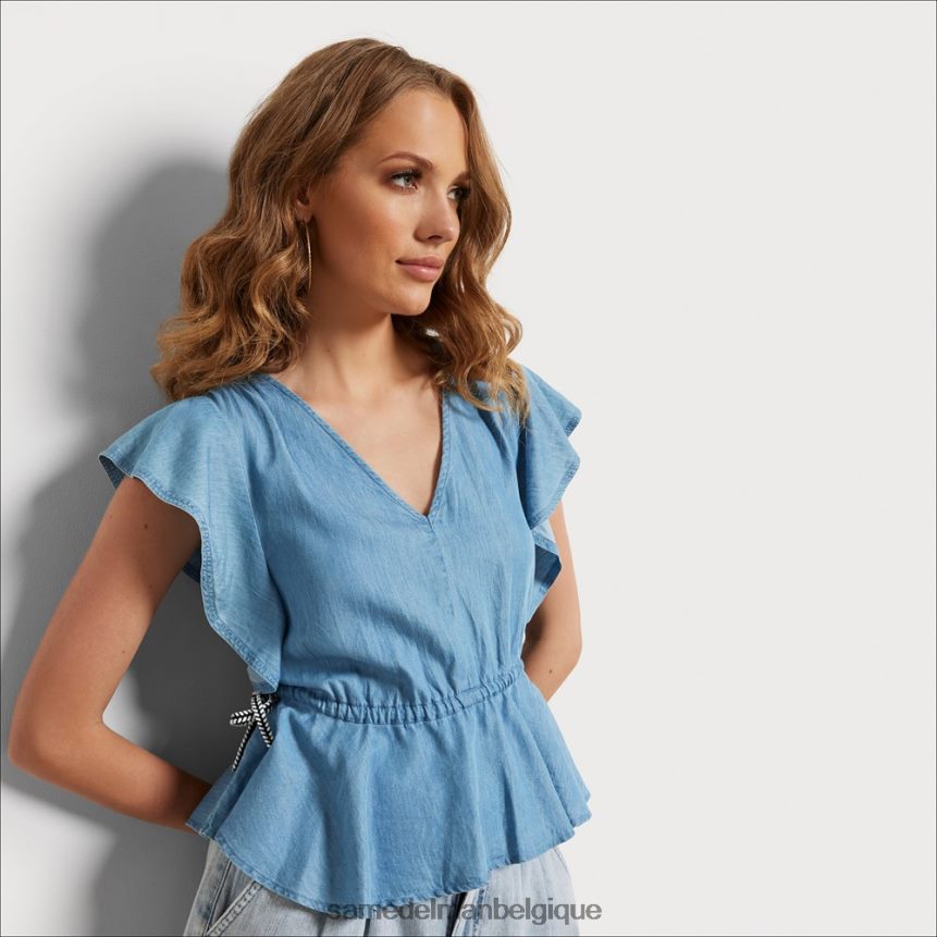haut à manches courtes binx Sam Edelman femmes rockaway JZ0XZ01186 vêtements
