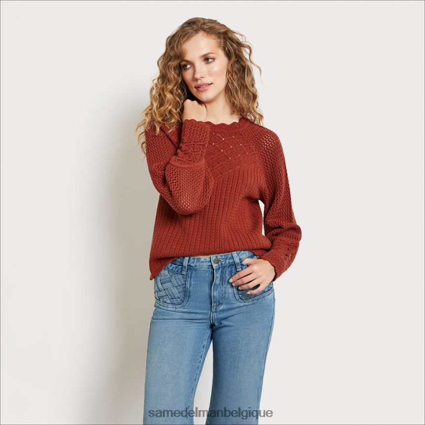 pull aura Sam Edelman femmes pain d'épice JZ0XZ01231 vêtements