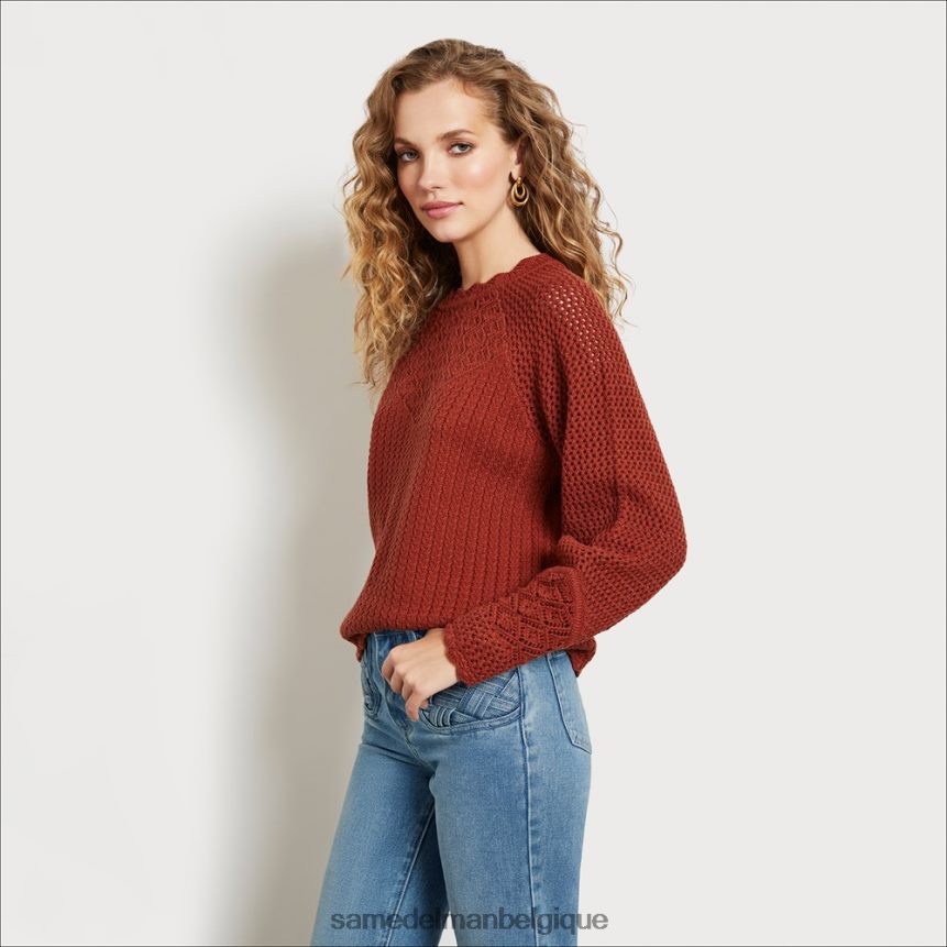 pull aura Sam Edelman femmes pain d'épice JZ0XZ01231 vêtements