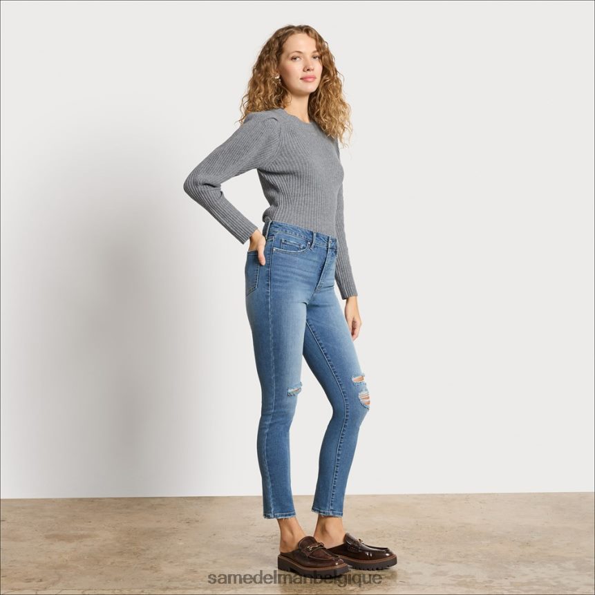 pull bouffant cohen Sam Edelman femmes gris clair JZ0XZ01281 vêtements