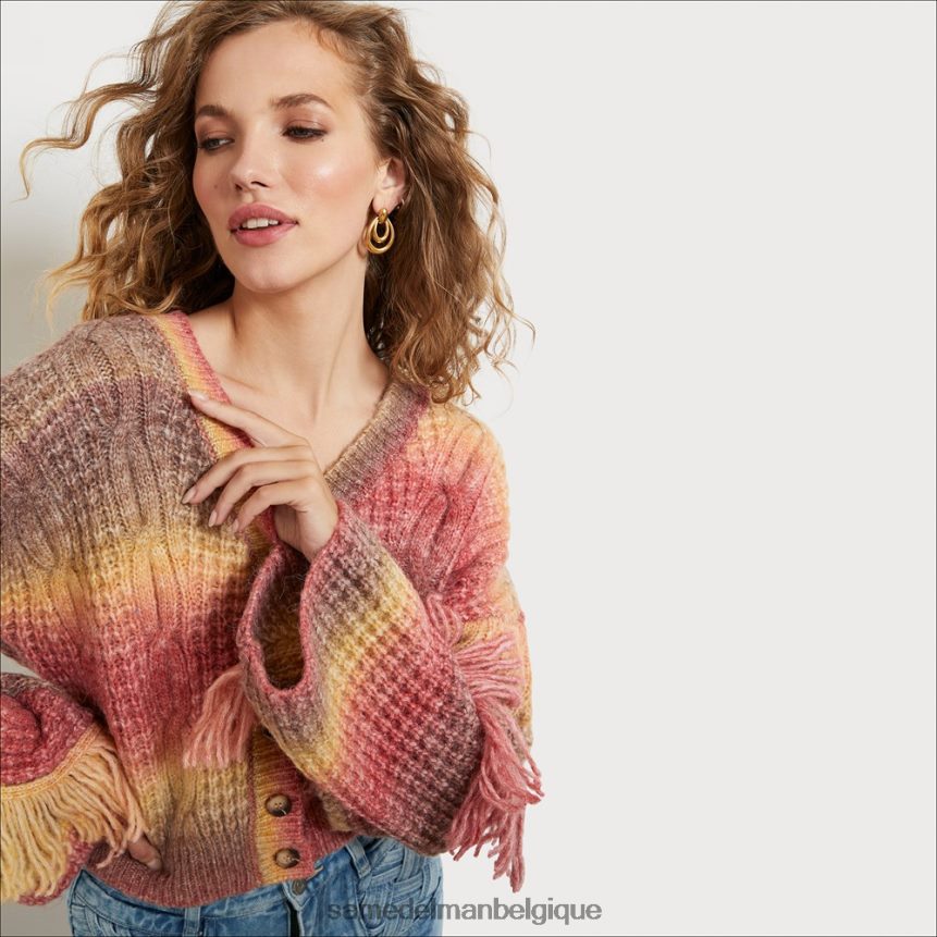 pull jaune Sam Edelman femmes Rhubarbe JZ0XZ01260 vêtements