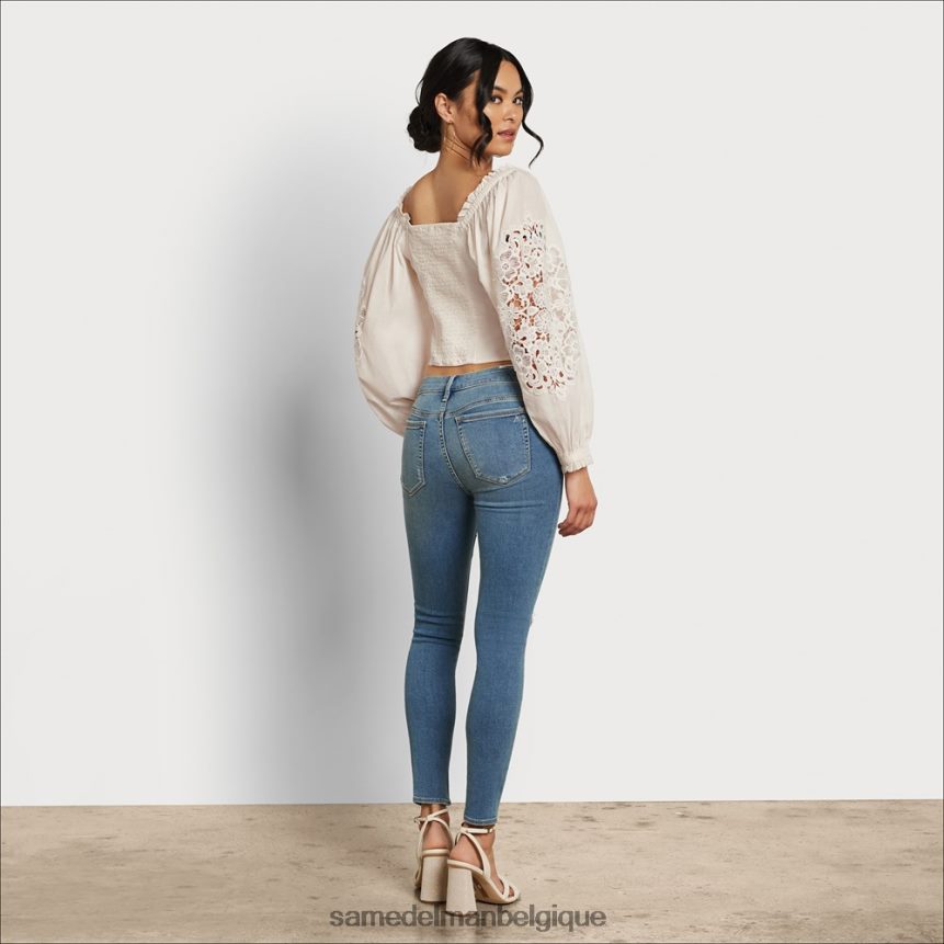 stevie ruch - haut à manches longues Sam Edelman femmes gardénia JZ0XZ01178 vêtements