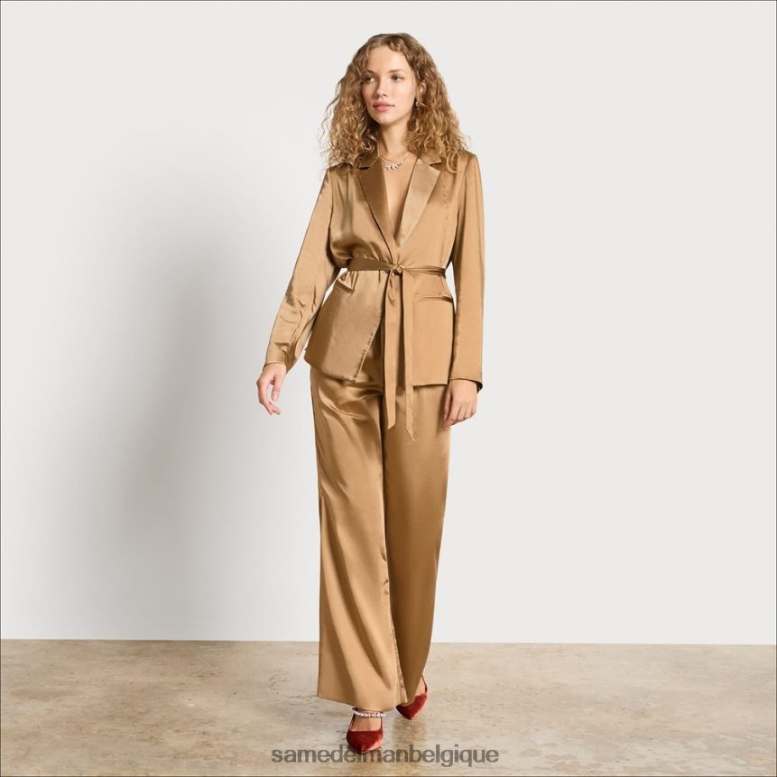 blazer lyre Sam Edelman femmes champagne satiné JZ0XZ01294 vêtements