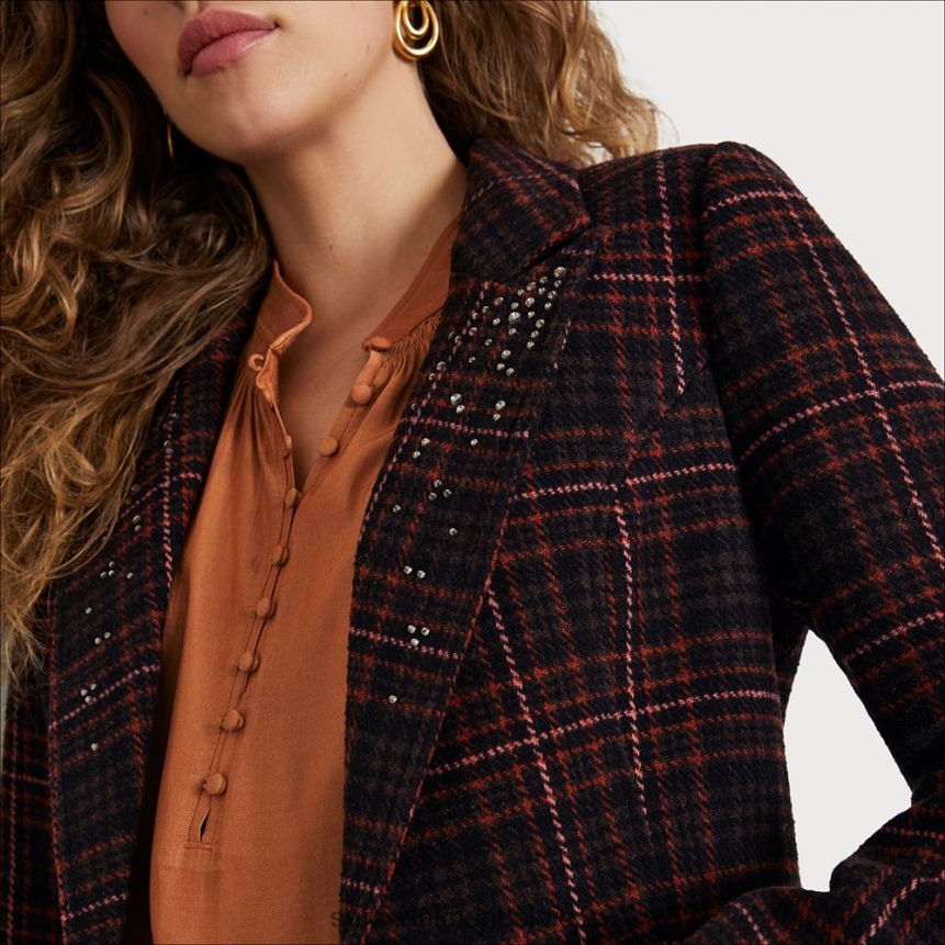 blazer margot Sam Edelman femmes plaid mabel JZ0XZ01277 vêtements