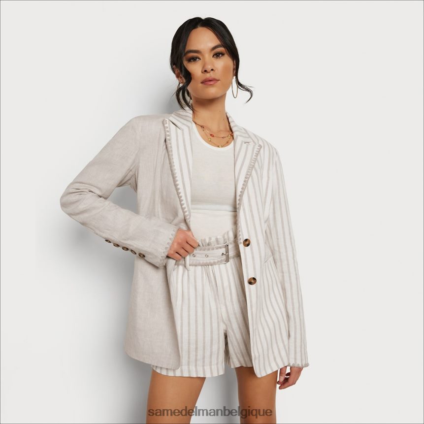 blazer énola Sam Edelman femmes gardénia JZ0XZ01206 vêtements