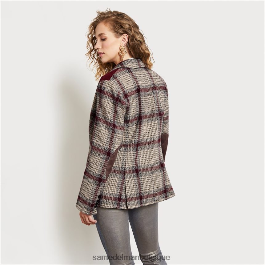 blazer rivington Sam Edelman femmes plaid de fable forestière JZ0XZ01292 vêtements