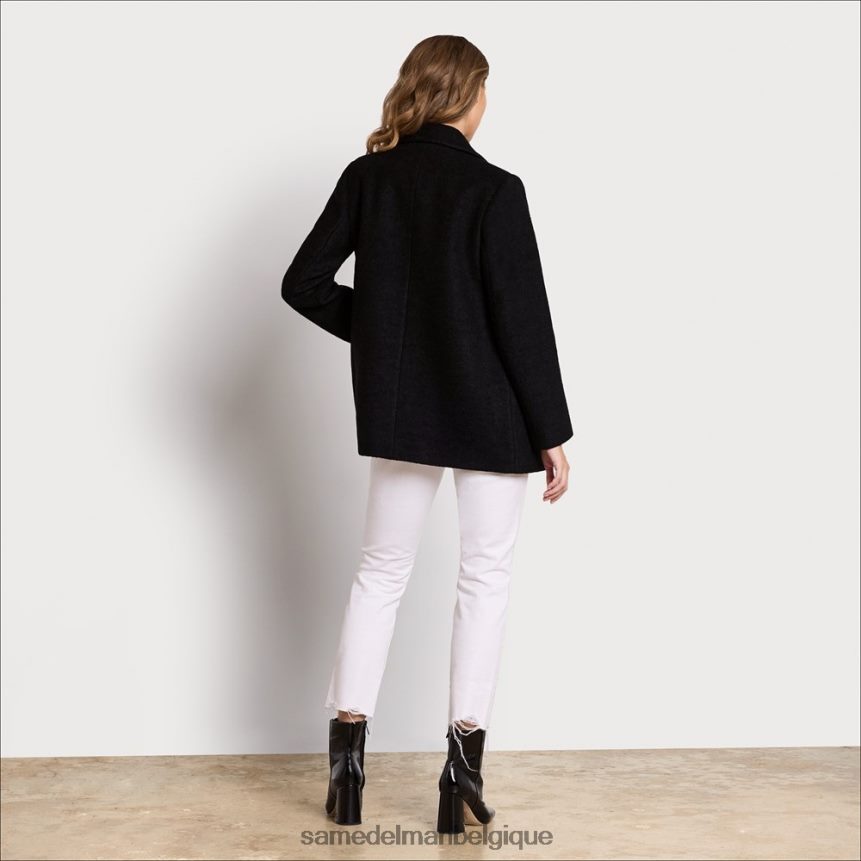 caban en laine Sam Edelman femmes noir JZ0XZ01158 vêtements