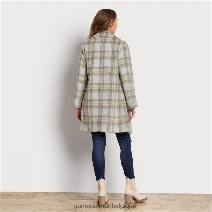 caban en laine Sam Edelman femmes vert tendre JZ0XZ01125 vêtements