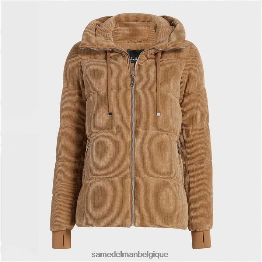 doudoune à col d'oreiller Sam Edelman femmes chameau JZ0XZ01140 vêtements