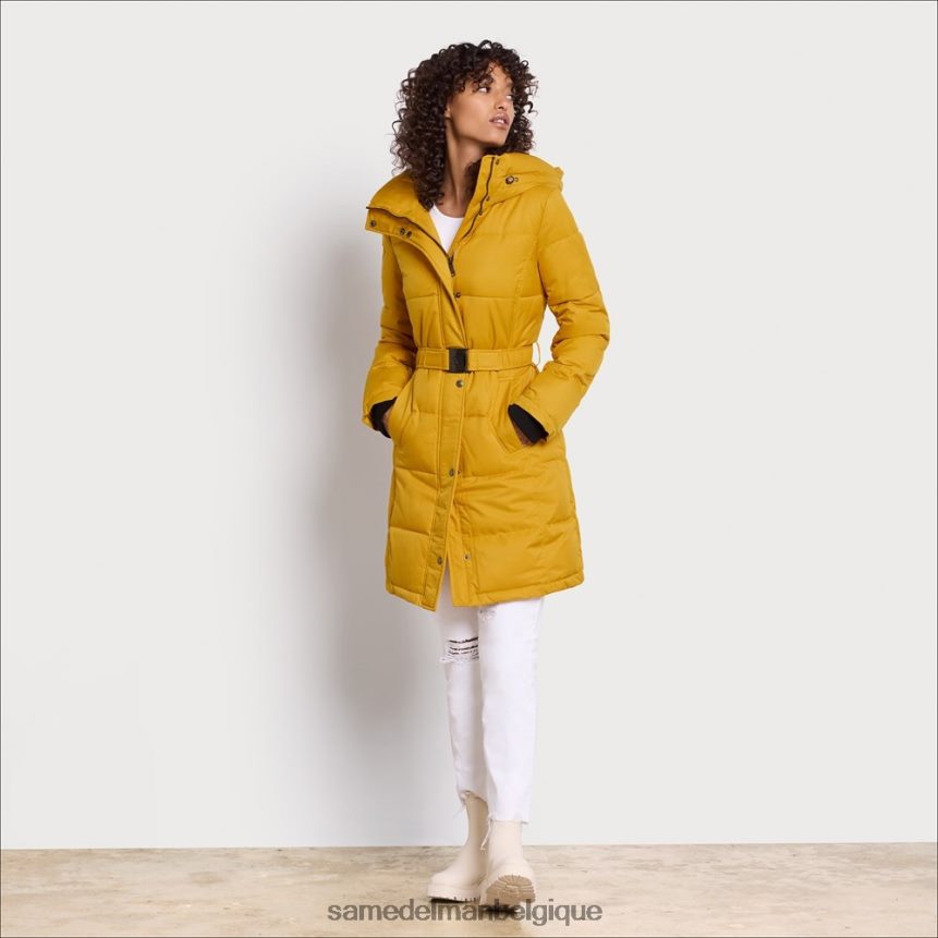 doudoune à col d'oreiller Sam Edelman femmes jaune JZ0XZ01126 vêtements