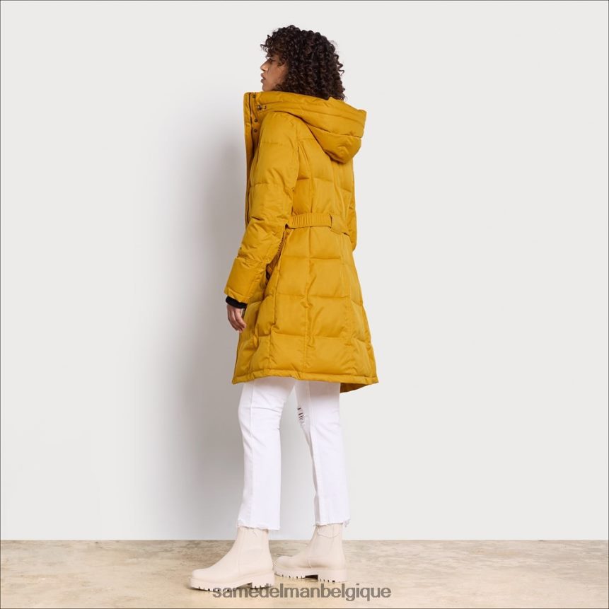 doudoune à col d'oreiller Sam Edelman femmes jaune JZ0XZ01126 vêtements