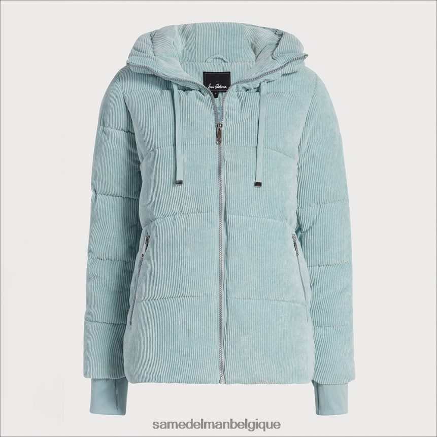 doudoune à col d'oreiller Sam Edelman femmes minéral JZ0XZ01139 vêtements