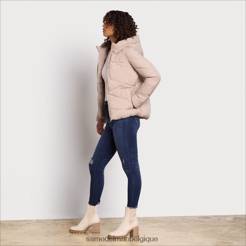 doudoune à col d'oreiller Sam Edelman femmes rougir JZ0XZ01122 vêtements