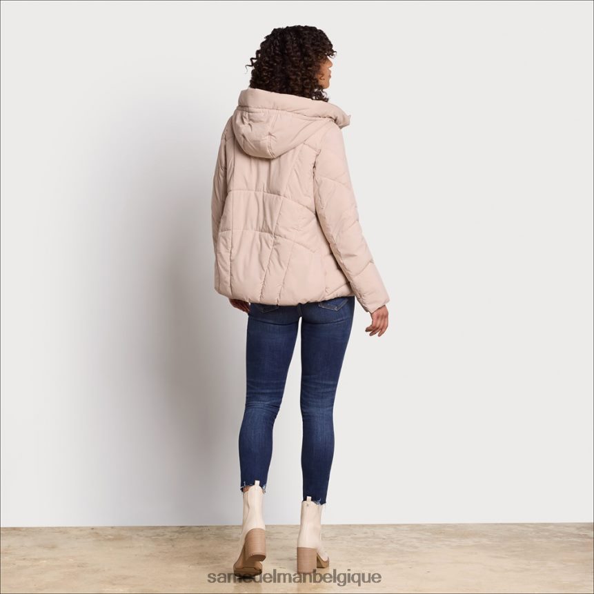 doudoune à col d'oreiller Sam Edelman femmes rougir JZ0XZ01122 vêtements