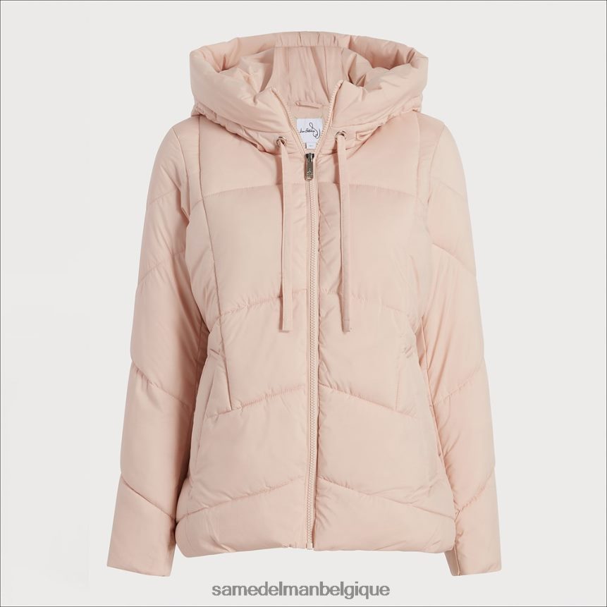 doudoune à col d'oreiller Sam Edelman femmes rougir JZ0XZ01122 vêtements